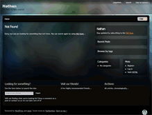Tablet Screenshot of hellonathan.com